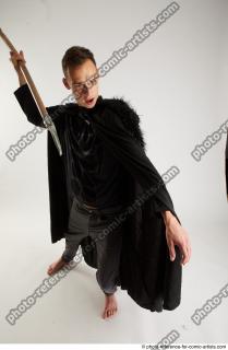 CLAUDIO BLACK WATCH STANDING POSE WITH SPEAR (13)